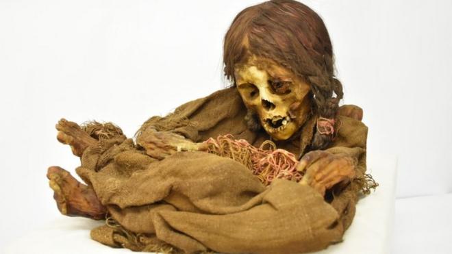 La momia conocida como "la ñusta"