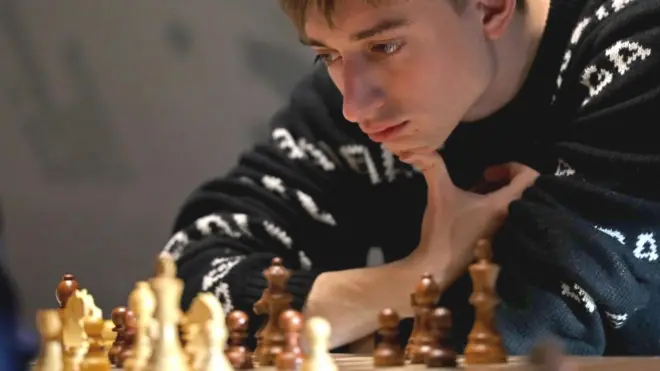 Даниил Дубов во время турнира в 2020 году