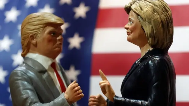 Donald Trump y Hillary Clinton se enfrentarán por última vez antes de las elecciones este miércoles.