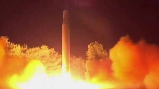 North Korea missile "seen from Japan"