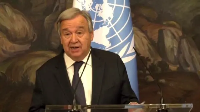 Antooniyoo Guterees - barreessaa olaanaa UN