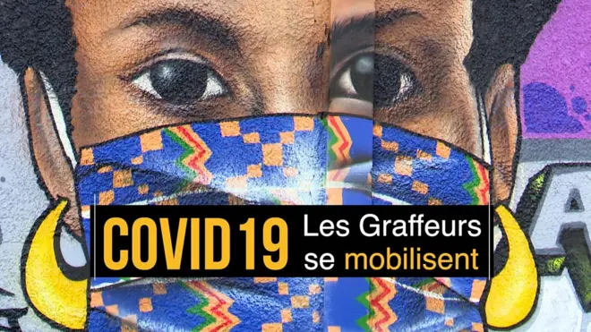 Des graffitis contre le coronavirus