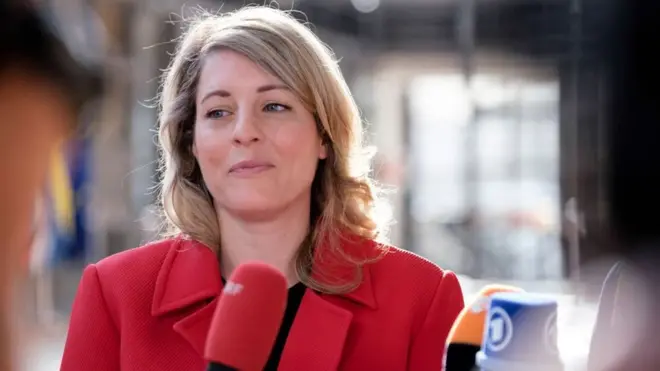 La ministra de Relaciones Exteriores de Canadá, Melanie Joly, celebró el pacto.