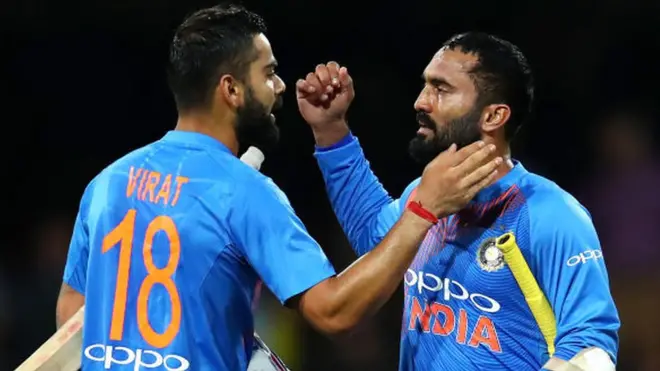 विराट- दिनेश कार्तिक