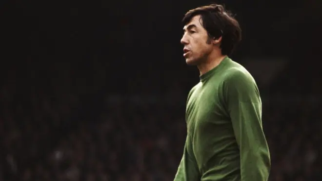 Gordon Banks fue elegido seis veces como el mejor portero del mundo.