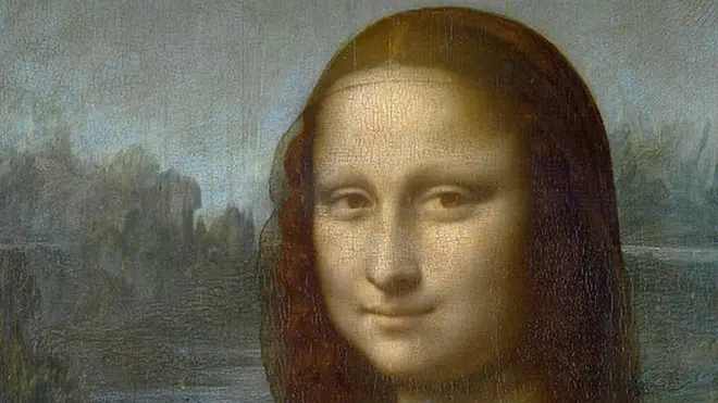 La Mona Lisa, que se encuentra en el Museo del Louvre, es probablemente el cuadro más famoso del mundo.