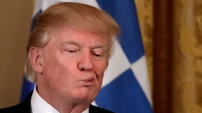 ထရမ့်ကဲ ဥပဒေကြမ်း ကျိုးပျက်