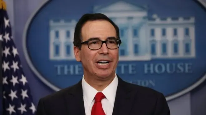 Bộ trưởng Ngân khố Mỹ Steven Mnuchin