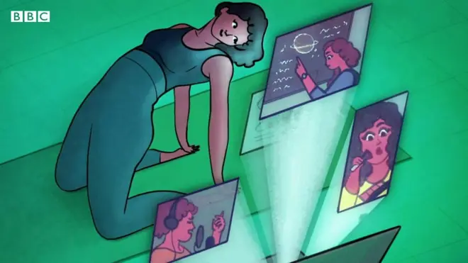 యోగా చేస్తున్న మహిళ