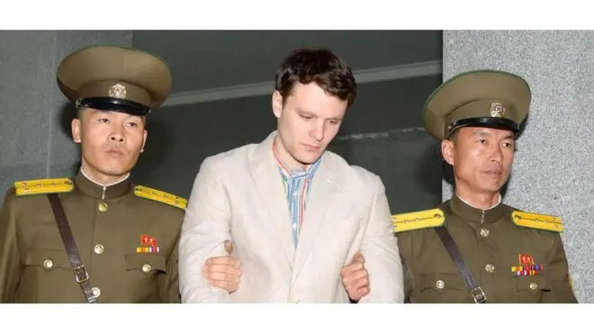 22 sano jir Otto Warmbier ayaa u safray Kuuriyada Waqooyi 2016 dii