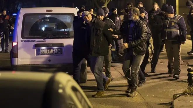 Havaya ateş açan şüpheli