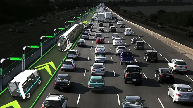 مسار للسيارات ذاتية القيادة