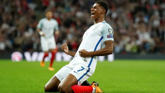 ماركوس راشفورد كان رجل المباراة