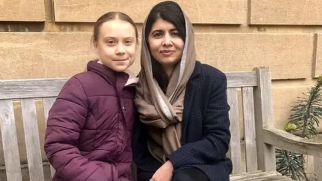 ግረታ ቱንበርግ ማላላ ዮሱፍዛይ