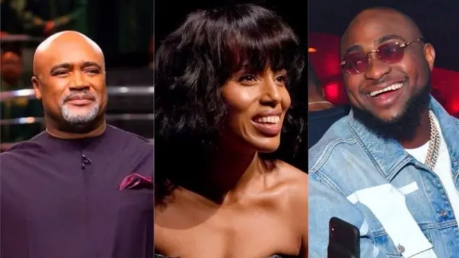 Paul Adefarasin, Kerry Washington na David Adeleke.