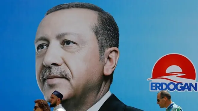 Recep Tayyip Erdoğan posteri