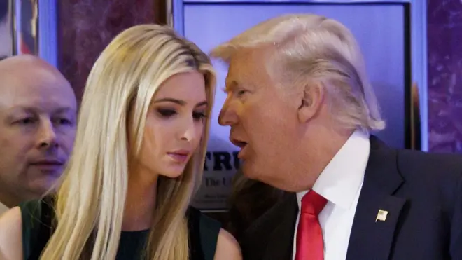 Иванка Трамп активно участвовала в предвыборной кампании своего отца