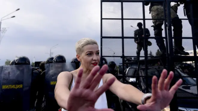 Марія Колесникова - стала однією з найбільш яскравих представниць спротиву режиму Олександра Лукашенка