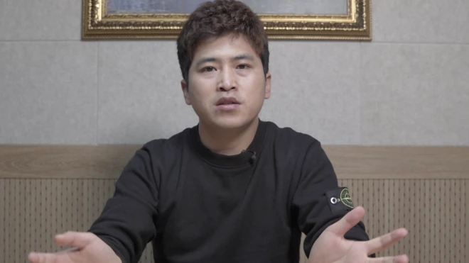 브로커 출신 탈북자 하진우 씨