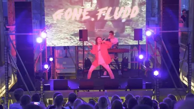 Концерт Gone.Fludd в библиотеке