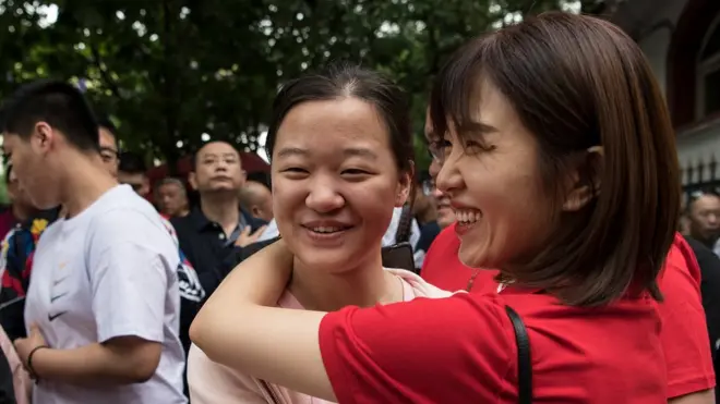 미국 대학에 입학하는 중국인 학생수는 꾸준히 증가하고 있다