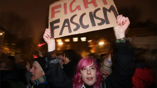 Демонстрация против Трампа, Лондон