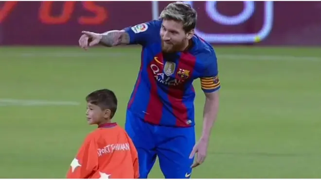 Муртаза Ахмади и Месси