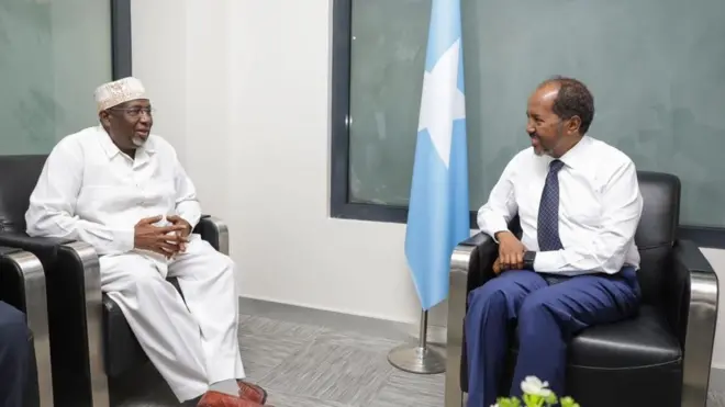 Wuxuu kulan la qaatay guddoomiyaha baarlamaanka Adan Madoobe