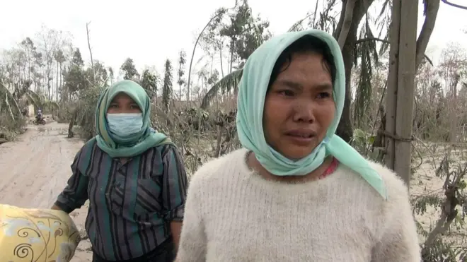 Korban erupsi Gunung Semeru