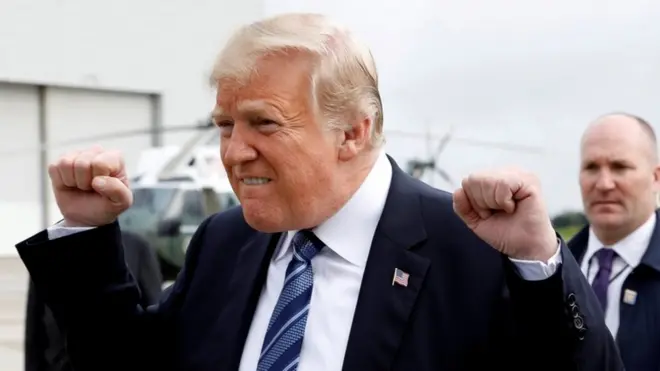 "Saya pikir Puerto Rico menakjubkan, kesuksesan yang tidak digembar-gemborkan," kata Trump.