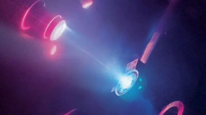 (Imagen: M. Millot/E. Kowaluk/J.Wickboldt/LLNL/LLE/NIF)