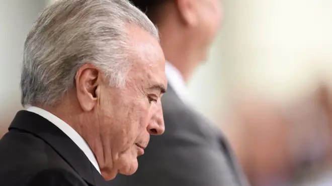 Temer fue detenido por presunta corrupción.