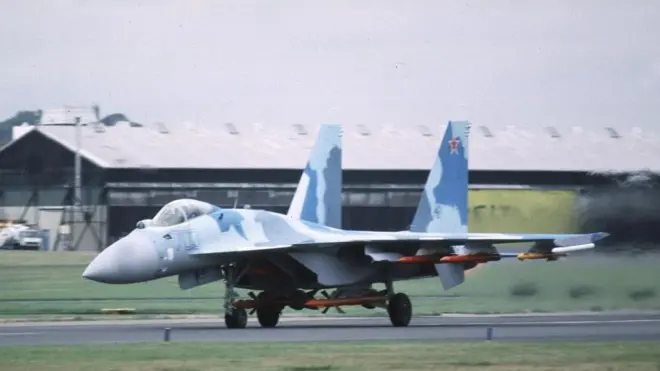 러시아산 미그 29 전투기. 북한이 보유한 가장 좋은 전투기 기종으로 평가된다