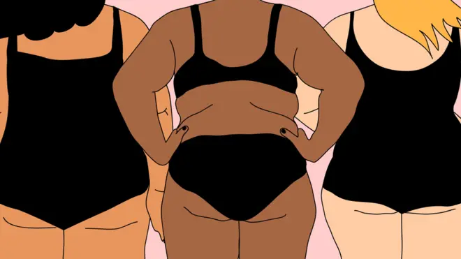 Three women from behind