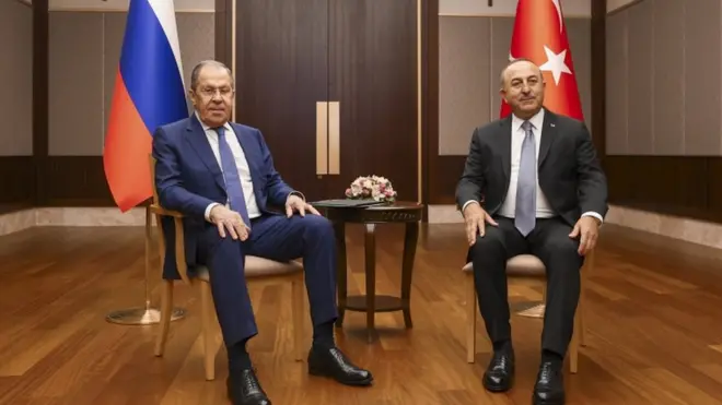 lavrov ve çavuşoğlu