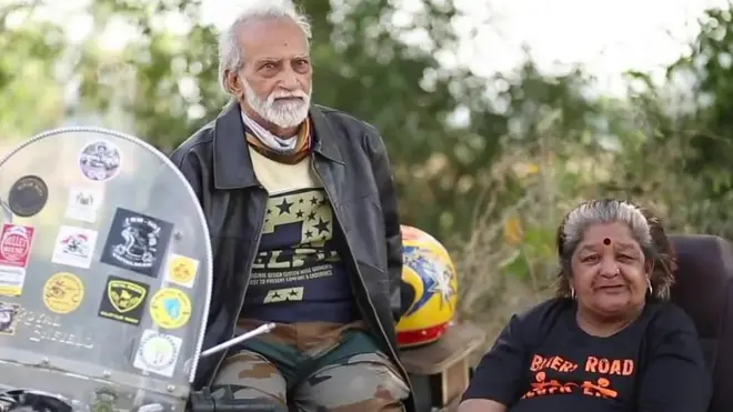 ચૌહાણ દંપતીની તસવીર