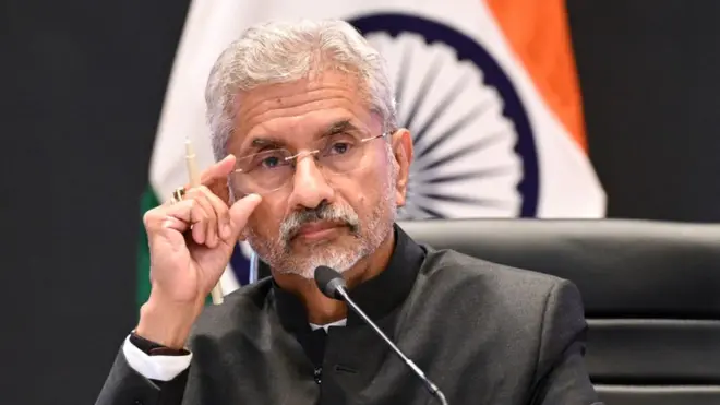 विदेश मंत्री एस जयशंकर