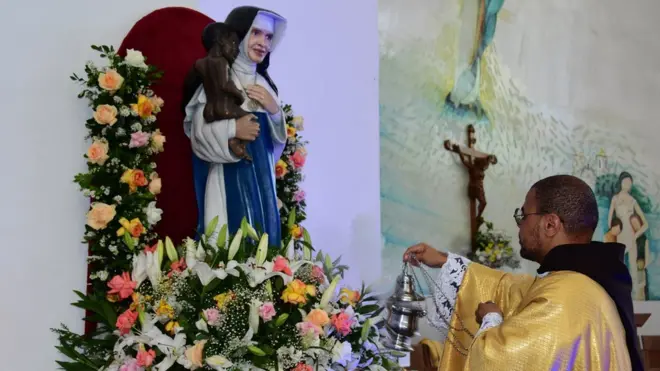 Para compor a imagem canônica, equipe da Osid estudou trajetóriabwin downIrmã Dulce