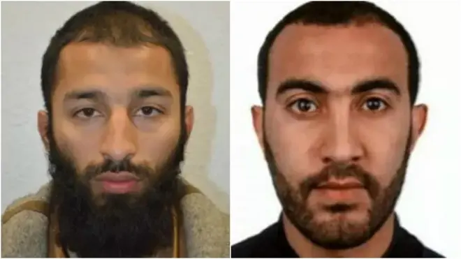 Khuram Butt (trái) và Rachid Redouane