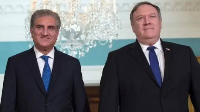 شاہ محمود قریشی، مائیک پومپیو