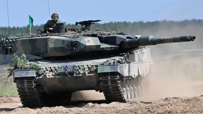 जर्मनी के लेपर्ड टैंक