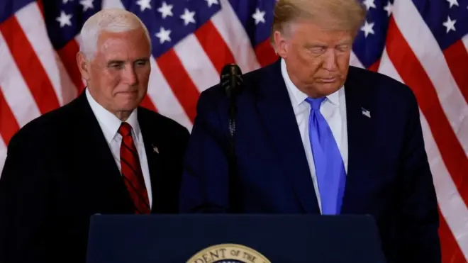 Пенс и Трамп