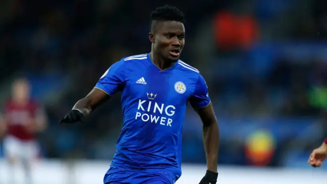 Amartey a fait ses débuts à Leicester contre Norwich en Février 2016