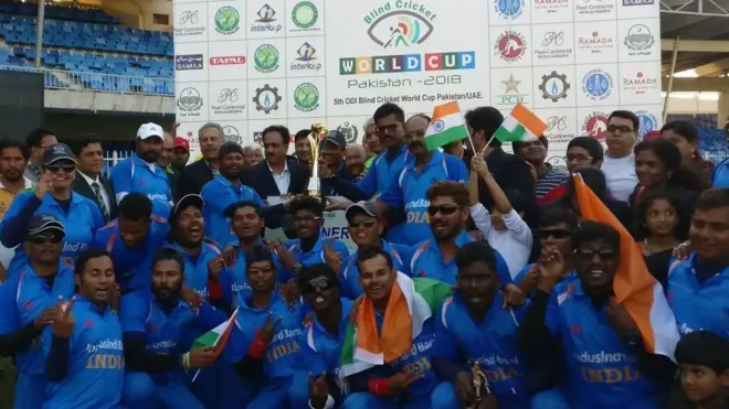 બ્લાઇન્ડ ક્રિકેટ વિજેતા ટીમ
