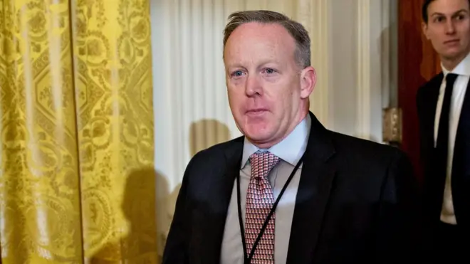 Beyaz Saray Sözcüsü Sean Spicer