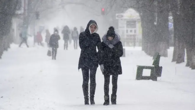 Сніг у Херсоні