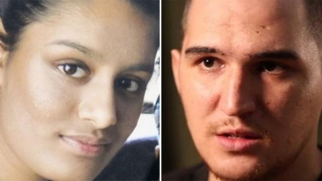 Yago Riedijk y Shamima Begum