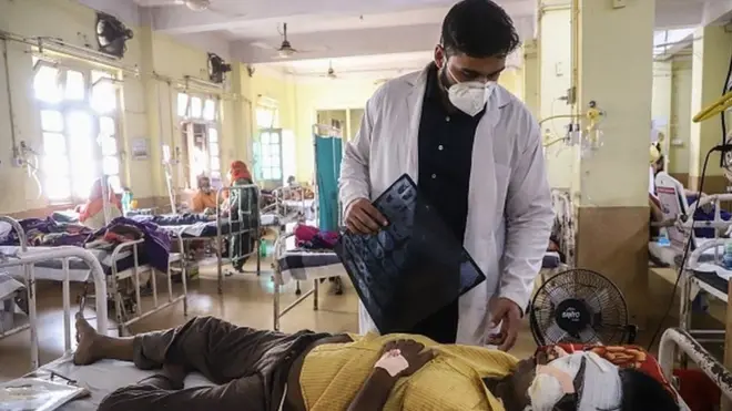 الهند أبلغت عن ظهور أكثر من 45,374 حالة إصابة بداء الغشاء المخاطي.