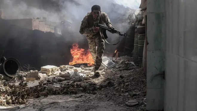 أحد مسلحي جيش الإسلام