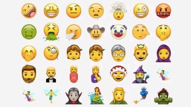 Novo pacotenovibet suporteemojis contém 56 figuras